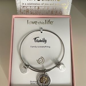 Family Tree of Life Charms Bangle